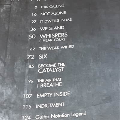ALL THAT REMAINS - THE FALL OF IDEALS - GUITAR TAB BOOK - TABLATURE SONGBOOK image 2