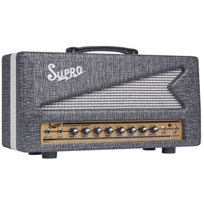 Supro Black Magick Reverb Tube Head (25-Watt - Class A) image 3