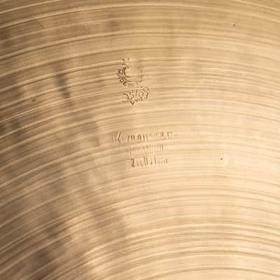 Zildjian 1967-77' K Zildjian Istanbul 18" Crash New Stamp 1,330g image 2