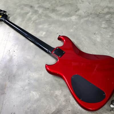 Westone Spectrum GT 4-String MIJ Electric Bass Guitar (1980s, Blood Red Metallic) image 19