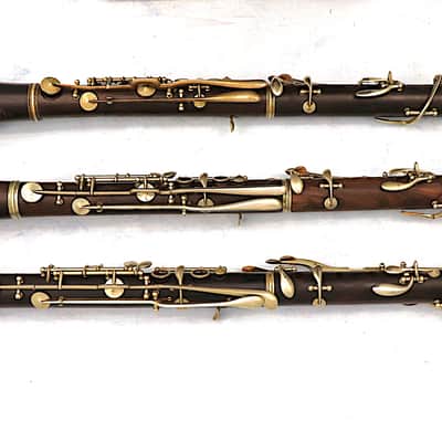 Two Buffet And One Carl Fischer Clarinets From Late 1800's Or Early 1900's image 4