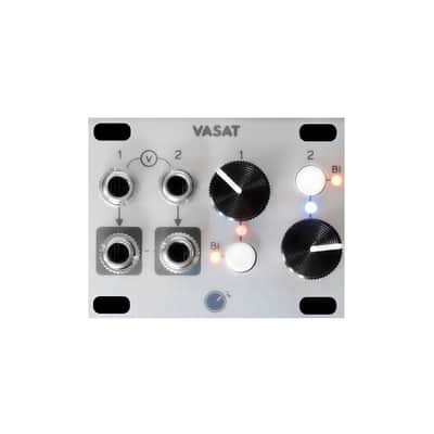 Plum Audio VASAT - Expandable 1U Mixer / Offset / Attenuverter - Silver image 1
