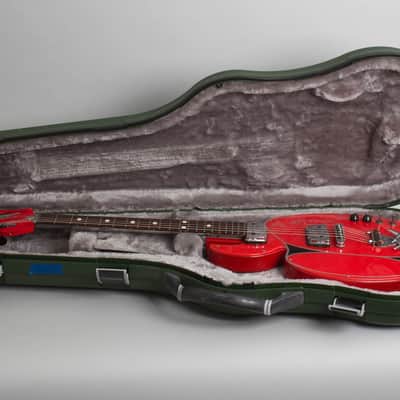 Wandre  Scarabeo Solid Body Electric Guitar (1965), molded plastic hard shell case. image 10