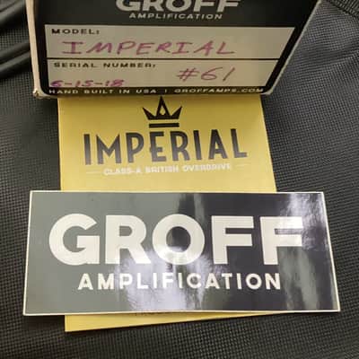 Groff Amplification Imperial British Overdrive image 2