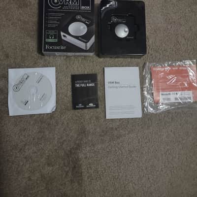 Focusrite VRM Box USB Virtual Reference Monitoring Headphone Amp 2010s - Black image 1
