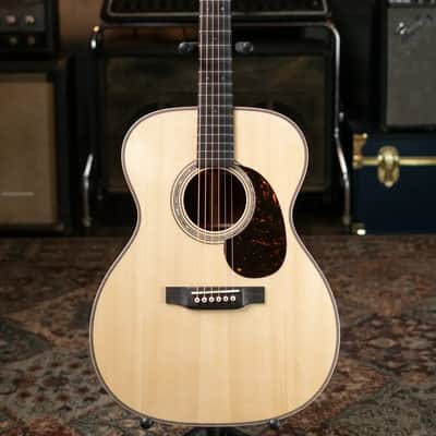 Martin Custom Style 45 000 Acoustic - Cocobolo/European High-Altitude Swiss Spruce, Natural with Hardshell Case image 2