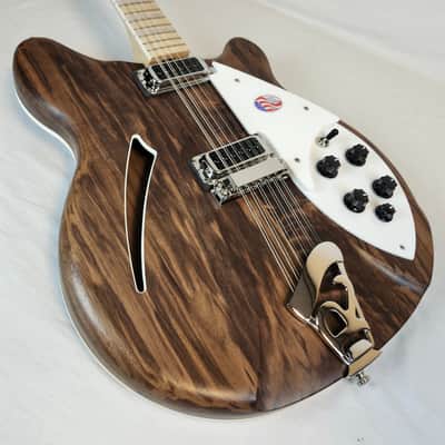 Rickenbacker 360/12 Walnut 12-String Hollowbody Guitar, Maple FB, Stereo, HSC image 10