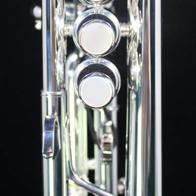 Yamaha YTR-8445IIS Custom Xeno C Trumpet (Silver Plated) image 12
