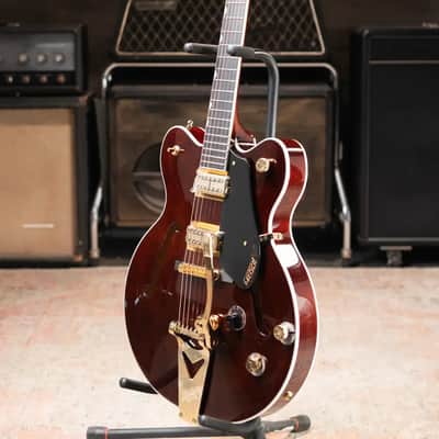 Gretsch Limited Edition Abbey Road Studiomatic Hollow Body with Bigsby Electric Guitar - Classic Walnut Stain with Hardshell Case image 13