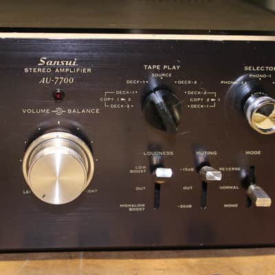 Restored Sansui AU-7700 Integrated Amplifier image 5