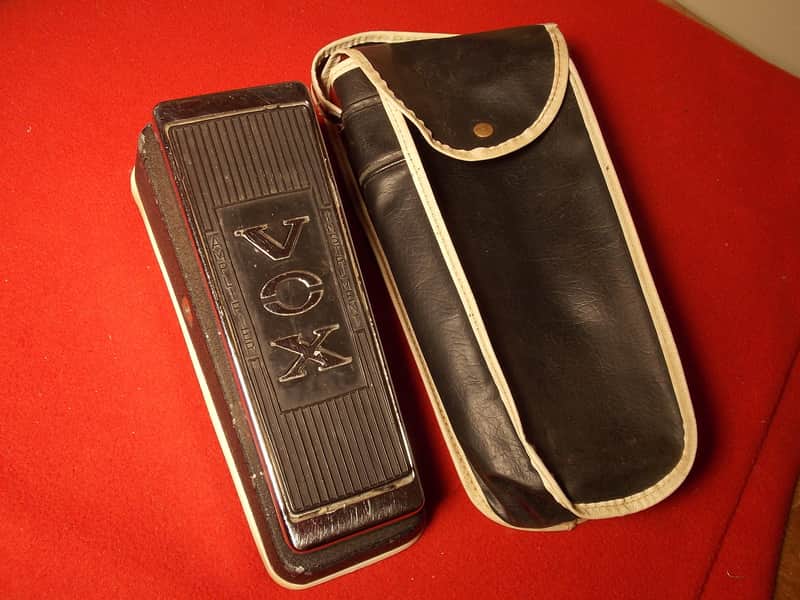 1967 Vox Clyde McCoy Script Wah Pedal with Original ICAR Pot,bag SOUNDS PERFECT! image 1
