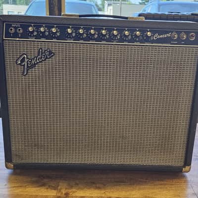 Fender Concert 2x10" Guitar Amp Combo 1980s - black image 1