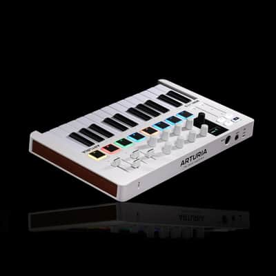 Arturia MiniLab 3 Mini Hybrid Keyboard Controller Bundle w/ iCON Pro Audio USolo Recording Interface, USB Cable & Liquid Audio Polishing Cloth image 4