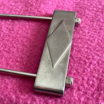 vintage 1959 1960 Gibson nickel tailpiece for es 150 125 barney kessel 130 135 archtop 1961 1958 1955 1949 image 2