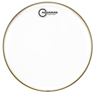 Aquarian Drumheads CC14 14"" Classic Clear Single Ply Drumhead image 2