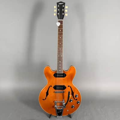 Stanford CR Thinline 30 VB 2,8 kg P90 Bigsby Tremolo inkl. original Koffer imagen 2