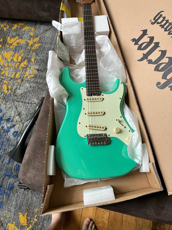 Schecter Nick Johnston Traditional with Ebony Fretboard 2020 - Present - Atomic Green image 1