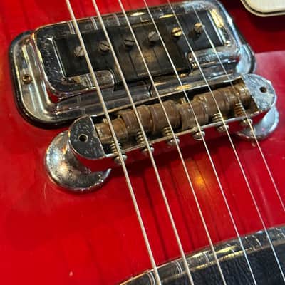 1967 Fender Coronado II with Tremolo, Rosewood Fretboard - Candy Apple Red image 8