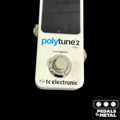 TC Electronic Polytune 2 Mini Poly-Chromatic Tuner Pedal | Reverb