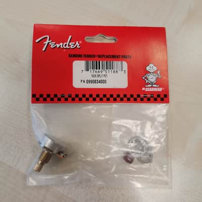Fender 099-0834-000 500K Audio Taper Knurled Split Shaft Volume / Tone Potentiometer image 2