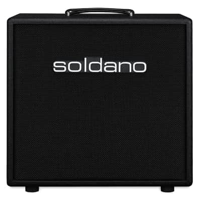 Soldano 1x12" Closed Back Guitar Cabinet - Black image 1