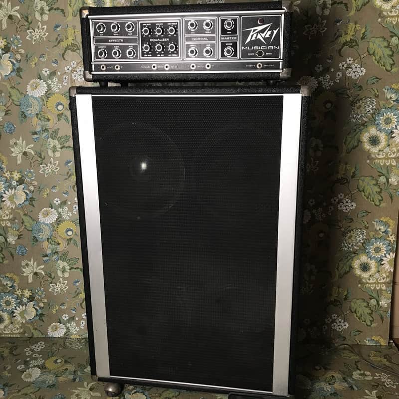 Peavey Musician Guitar/Bass Series 400 Head + 4x12 Cabinet | Reverb