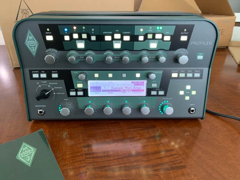 Kemper Amps Profiler PowerHead 600-Watt Digital Modeling Guitar Amp Head 2013 - 2025 - Black image 1