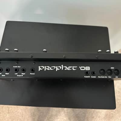 Dave Smith Instruments Prophet 08 Desktop 8-Voice Desktop Synthesizer 2008 - 2011 - Black with Wood Sides image 5