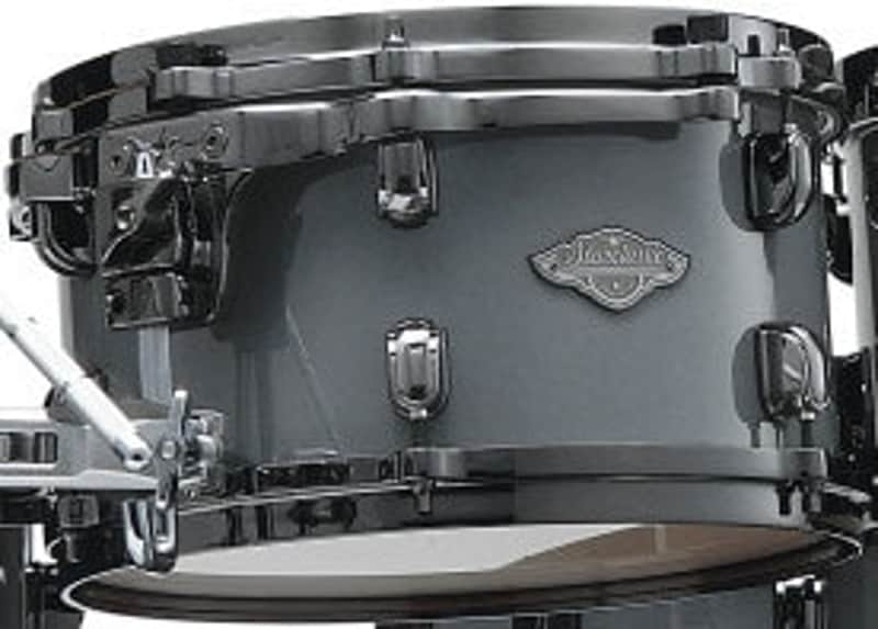 Tama MBST8HBN-SGR Starclassic Performer Rack Tom 8" x 6" — Smoky Gray/Black Nickel HW image 1