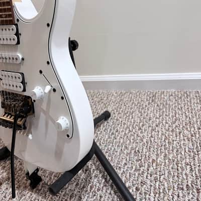 Ibanez JEMJR-WH Steve Vai Signature with Jatoba Fretboard 2018 - Present White image 10