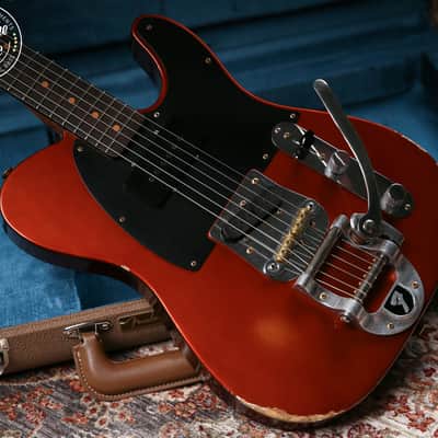 2024 Fender Custom Shop LTD 60s Tele Jazzmaster Bigsby Burnt Copper Relic image 14
