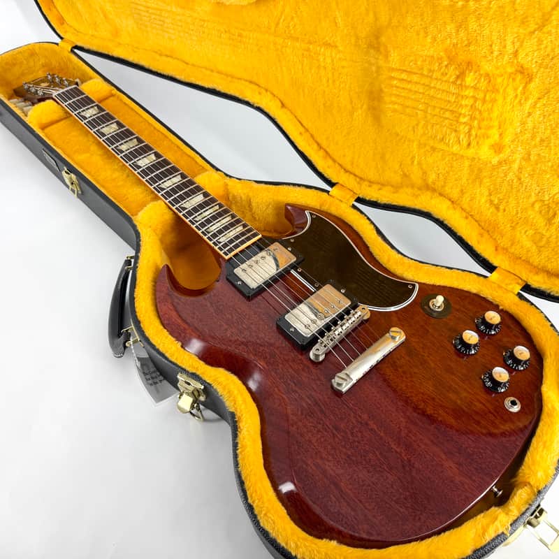 2023 Gibson Custom Shop SG Standard ’61 Reissue Les Paul – Cherry Red