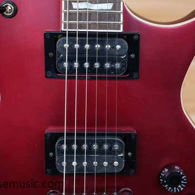 ESP LTD EC-256 - Candy Apple Red Satin image 4