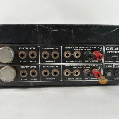 Vintage Peavey CS-400 Stereo Power Amplifier image 8
