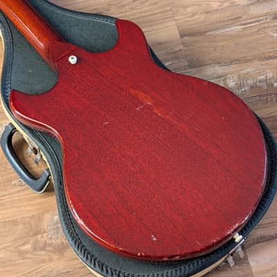 1965 Gibson Melody Maker D Double Pickup Electric Guitar Cherry With Case image 19