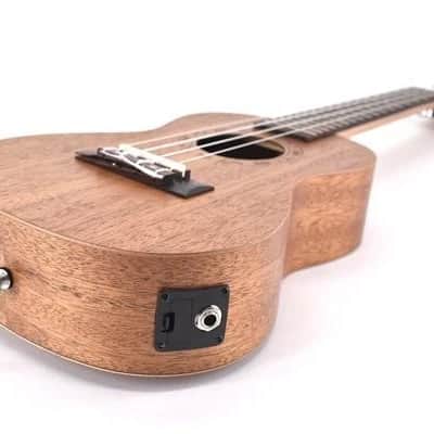 VOLT Ukulele "Valencia" (Concerto EQ/24" Mit Tasche NEU image 4