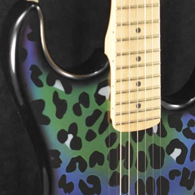 Kramer Baretta "Feral Cat" Custom Graphic Rainbow Leopard B-STOCK image 4