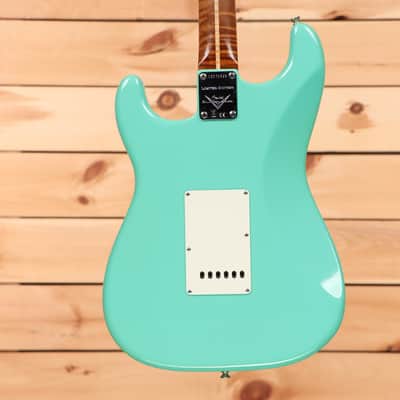 Fender Custom Shop Limited Roasted 1950s Stratocaster Closet Classic Relic - Faded/Aged Sea Foam Green-CZ576528 image 7
