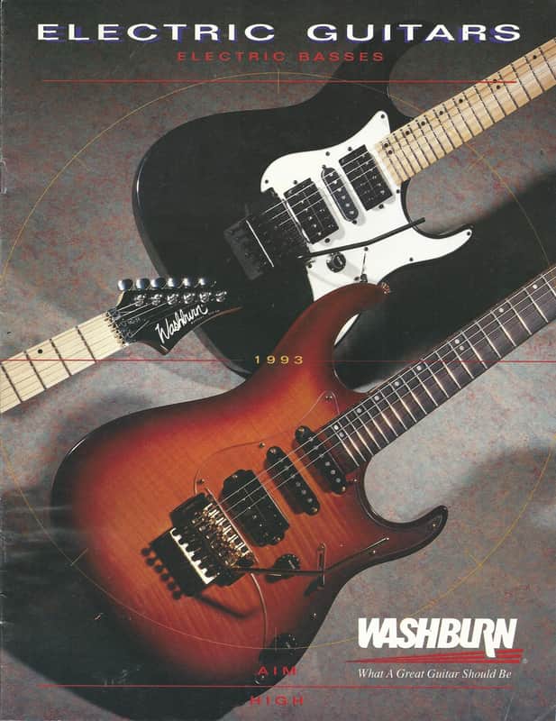 Washburn-Catalog, 1993 image 1