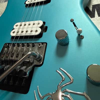 Charvel Pro-Mod San Dimas Style 1 HH FR M 2019 - Present - Matte Blue Frost image 4