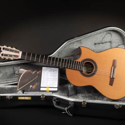 2018 Hanika Fusion PC - Natural | Made in Germany Professional Line Masterbuilt Classical Guitar Cedar Rosewood 50mm Nut Cutaway | CoA OHSC image 2