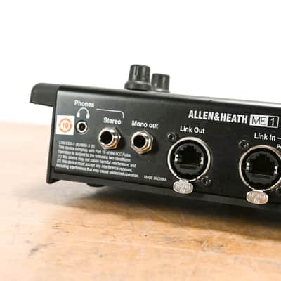 Allen & Heath ME-1 Personal Monitor Mixer CG011RT image 7