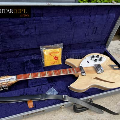 ♚ PRISTINE ♚RARE♚Vintage 1995 RICKENBACKER 360 V64 12 String ♚ MAPLEGLO ♚C63♚ TOASTERS♚30 Yrs! image 11