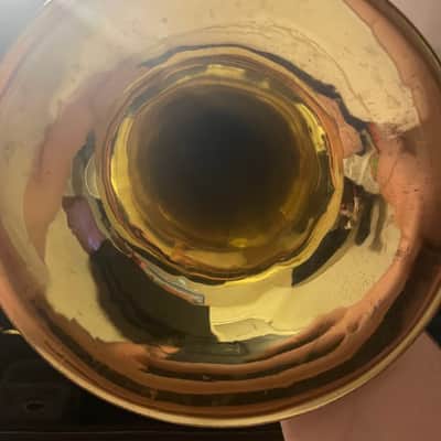 King 607F Legend Series Step-Up Tenor Trombone with F-Rotor 2010s - Clear-Lacquered Brass image 3