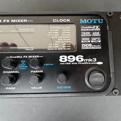MOTU 896mk3 Hybrid Firewire / USB Interface - Black image 2