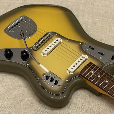 2004 Fender Japan JG-66 Jaguar Limited Edition Antigua Finish + G&G Deluxe Case Hang Tags Duncan Hot Jag Upgrade image 8