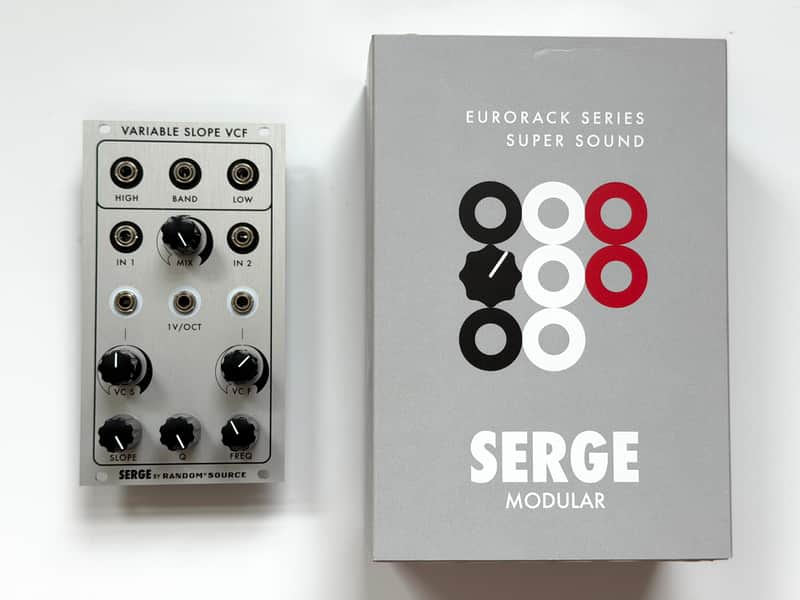 Serge Modular Variable Slope Filter (VCFS) Eurorack Module Like New w/Box Random Source image 1