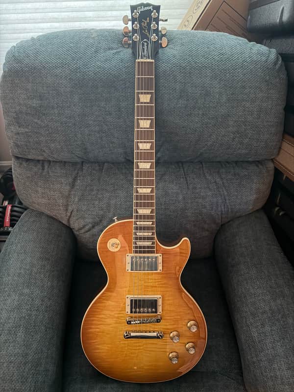 Gibson Les Paul Standard '60s with AAA Maple Top Honey Lemon Burst image 1