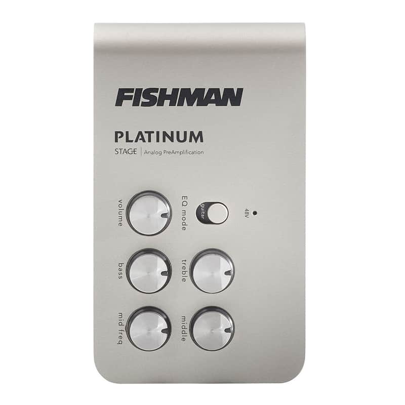 Fishman Platinum Stage EQ/DI Analog Acoustic Instrument Preamp Pedal image 1