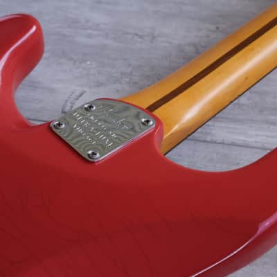 2025 Fender American Ultra Luxe Vintage '60s Stratocaster HSS (Fiesta Red) image 13